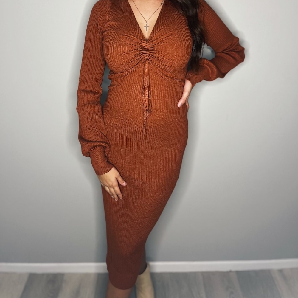 Rust Dress